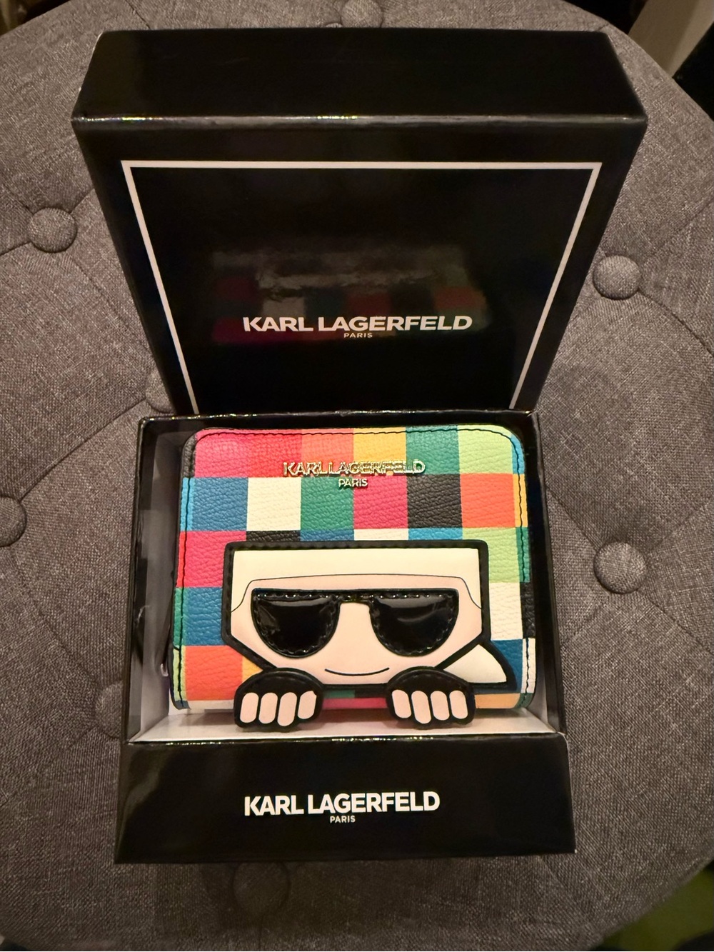 Karl Lagerfeld Paris Zip Wallet
